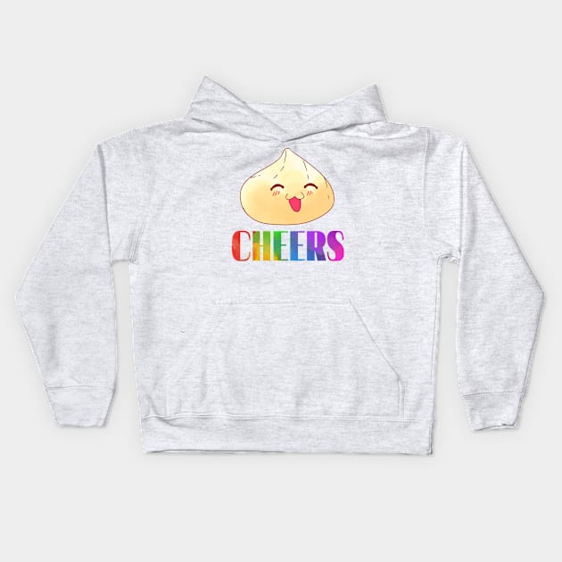 ILU Dumplings, CHEERS! Kids Hoodie by ShissouChan